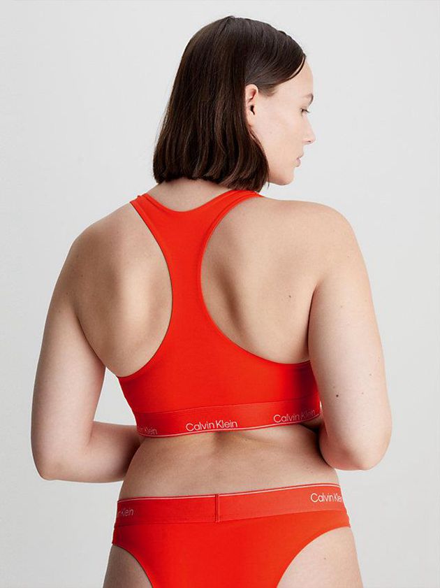 Orange Calvin Klein Modern Performance Women Bra | ALZW-95740