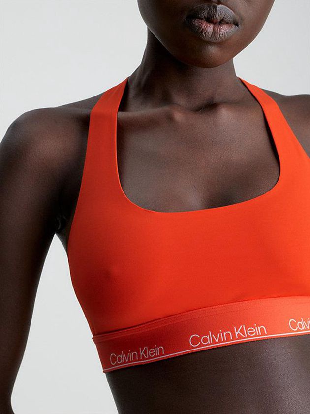 Orange Calvin Klein Modern Performance Women Bra | ALZW-95740