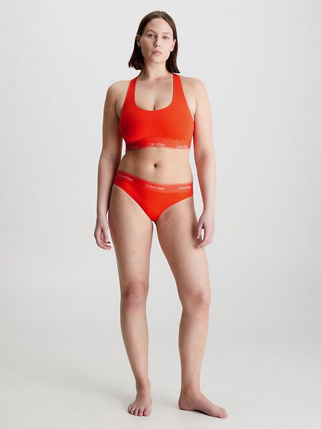 Orange Calvin Klein Modern Performance Women Bra | ALZW-95740
