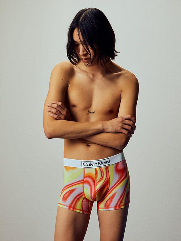 Orange Calvin Klein Pride Men Briefs | KRJN-90184