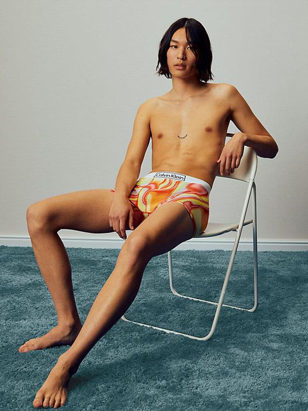 Orange Calvin Klein Pride Men Briefs | KRJN-90184