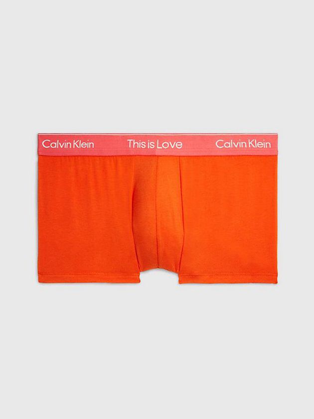 Orange Calvin Klein Pride Men Briefs | LVZJ-31840