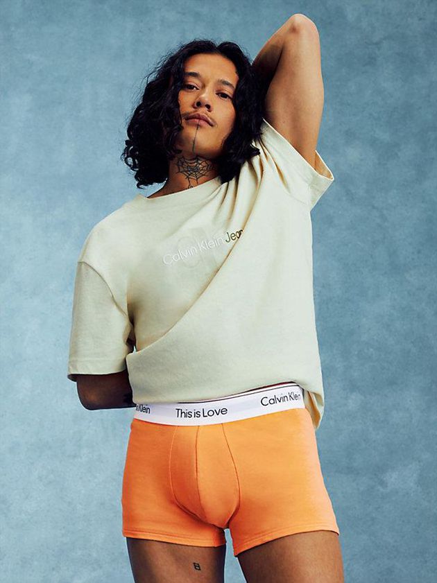 Orange Calvin Klein Pride Men Briefs | TIHB-90723