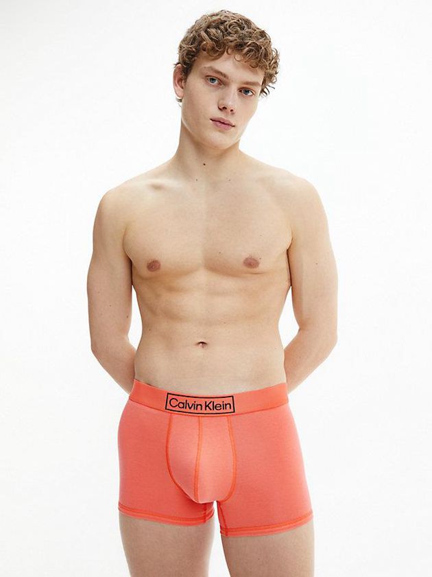 Orange Calvin Klein Reimagined Heritage Men Briefs | RWQA-10394