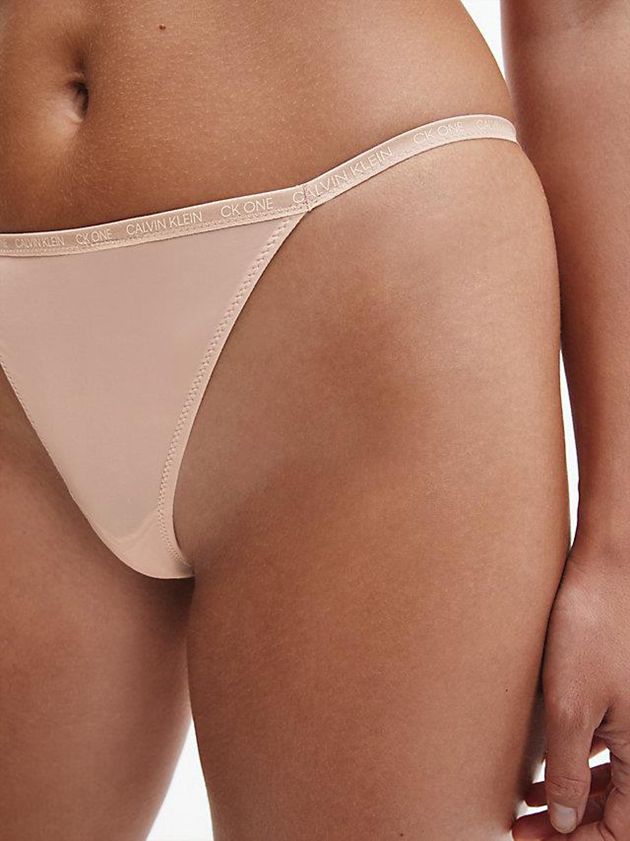 Pink Calvin Klein 2 Pack - CK One Women Thong | JZEA-98063