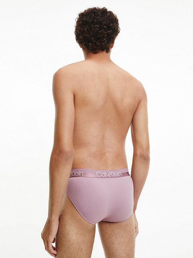Pink Calvin Klein 3 Pack - Modern Structure Men Briefs | NBFP-37208