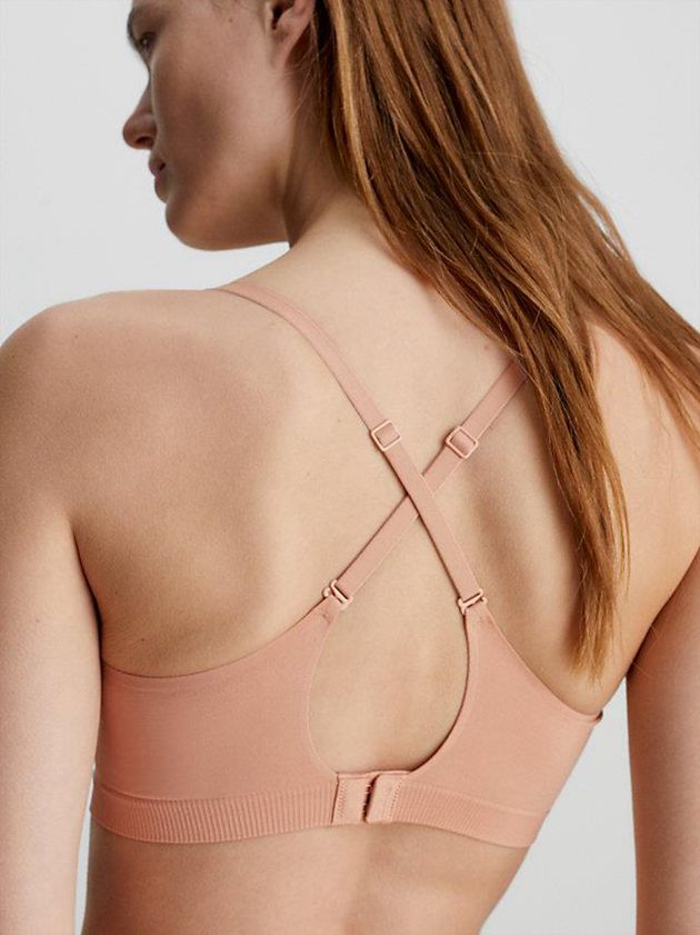 Pink Calvin Klein Balconette - Bonded Flex Women Bra | YZDN-25084
