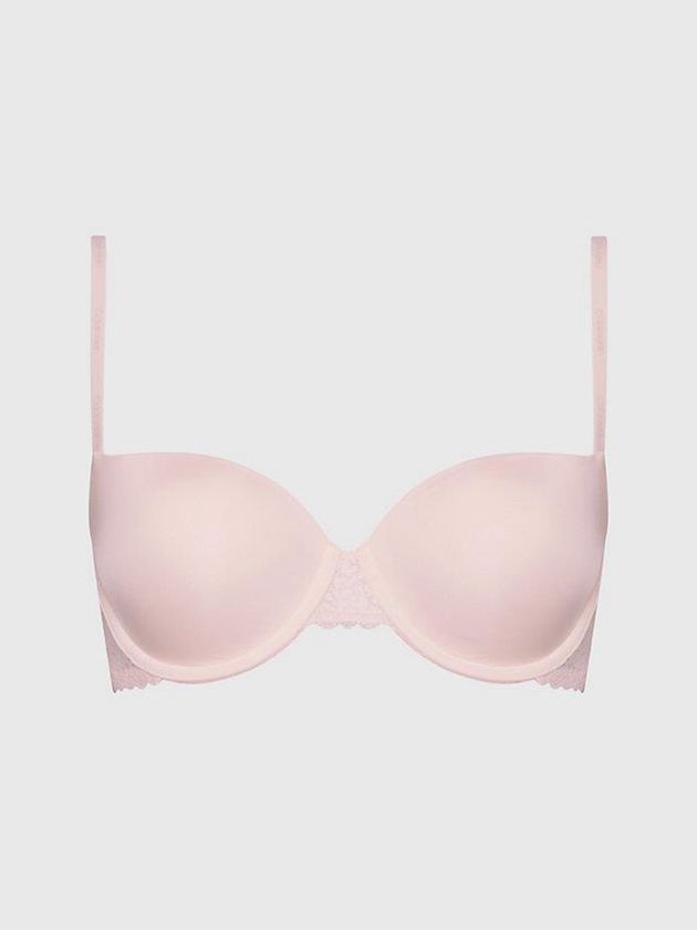 Pink Calvin Klein Balconette - Flirty Women Bra | XWIK-91683
