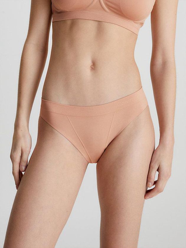 Pink Calvin Klein Bikini - Bonded Flex Women Briefs | JOQT-39582