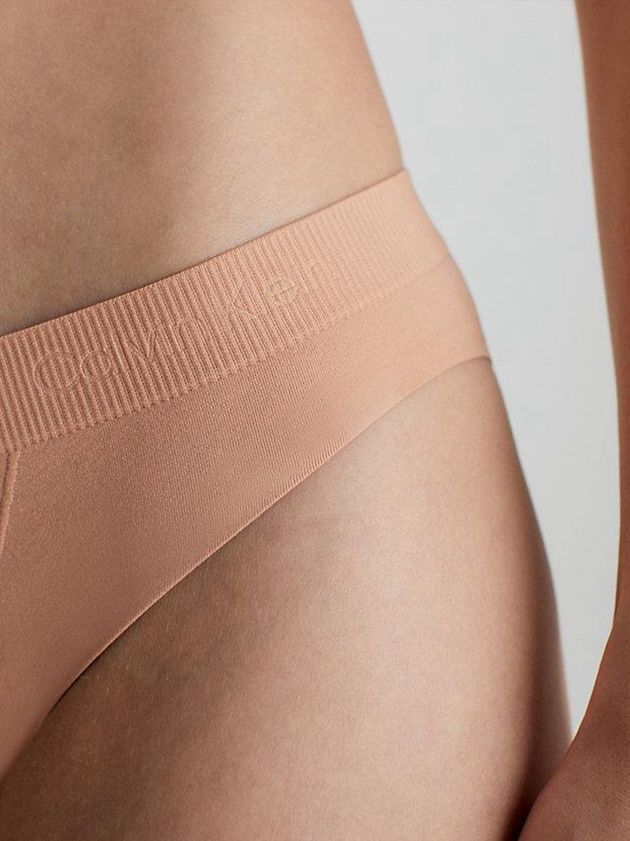 Pink Calvin Klein Bikini - Bonded Flex Women Briefs | JOQT-39582