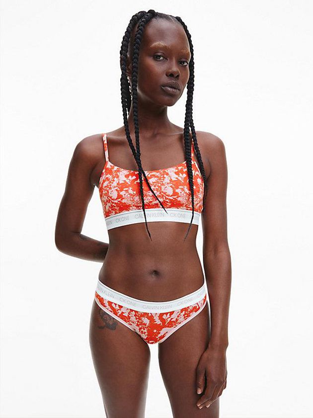 Pink Calvin Klein Bikini - CK One Women Briefs | PIOZ-96524