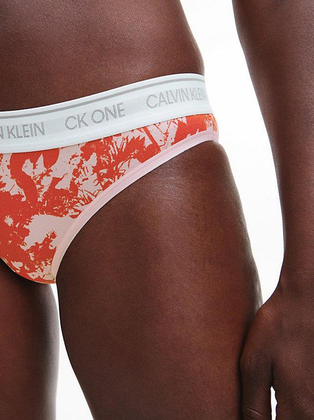 Pink Calvin Klein Bikini - CK One Women Briefs | PIOZ-96524