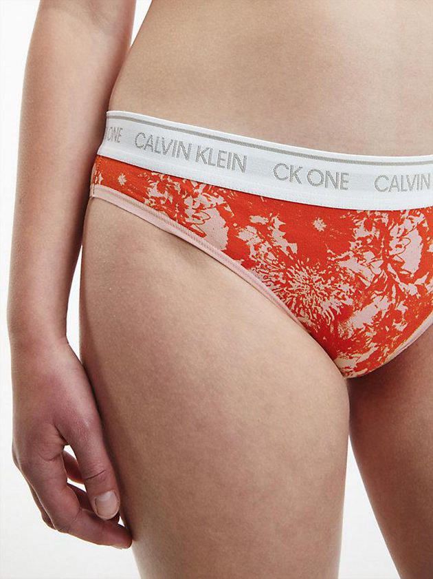 Pink Calvin Klein Bikini - CK One Women Briefs | PIOZ-96524