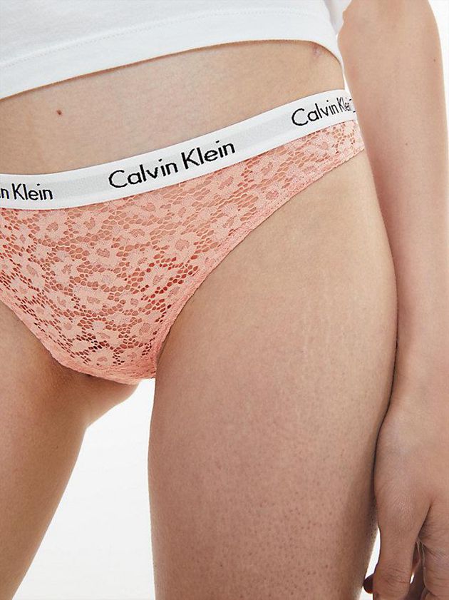 Pink Calvin Klein Bikini - Carousel Women Briefs | GZWH-89452