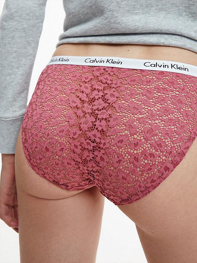 Pink Calvin Klein Bikini - Carousel Women Briefs | CWNR-61328