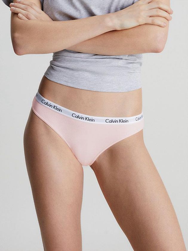 Pink Calvin Klein Bikini - Carousel Women Briefs | LQNE-48937