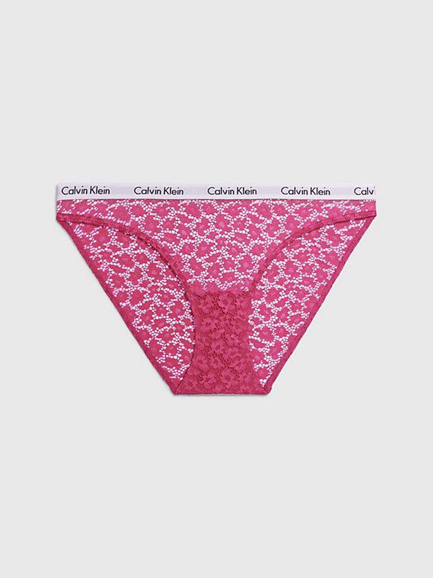 Pink Calvin Klein Bikini - Carousel Women Briefs | TYAS-18652