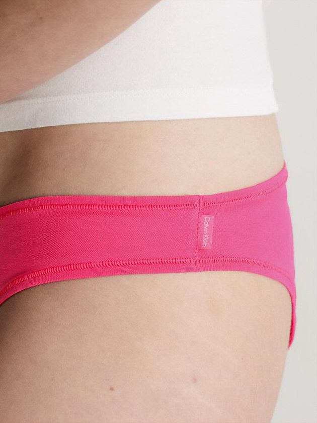 Pink Calvin Klein Bikini - Flex Fit Women Briefs | GECR-92107
