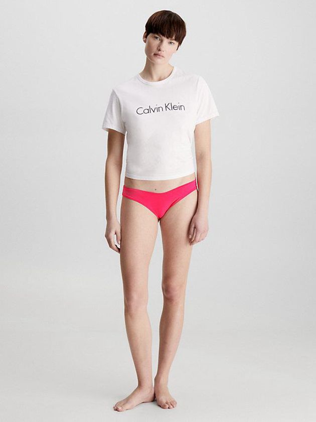 Pink Calvin Klein Bikini - Flex Fit Women Briefs | GECR-92107