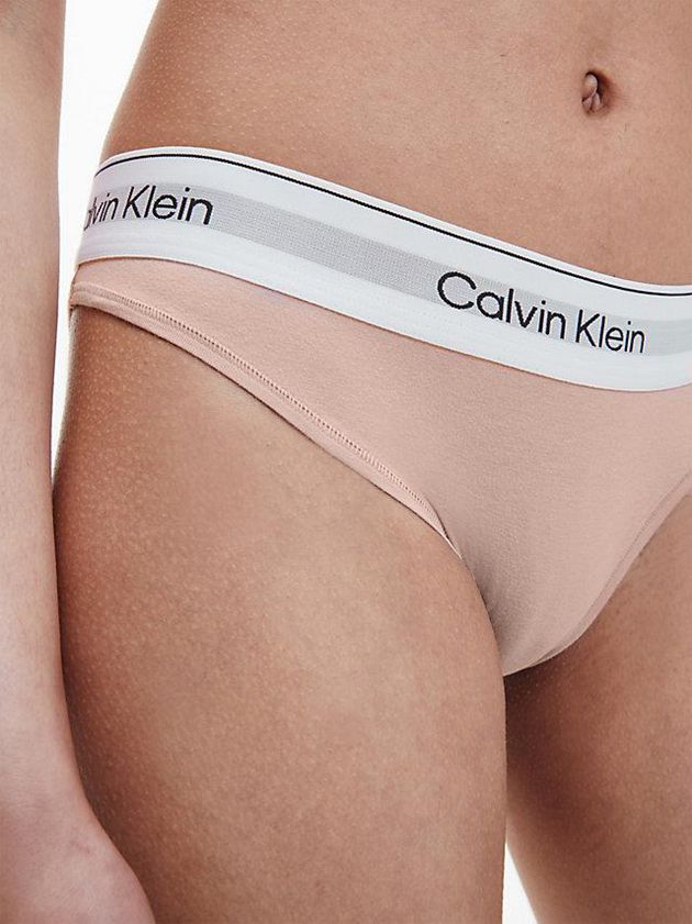 Pink Calvin Klein Bikini - Modern Cotton Women Briefs | TXNP-56789