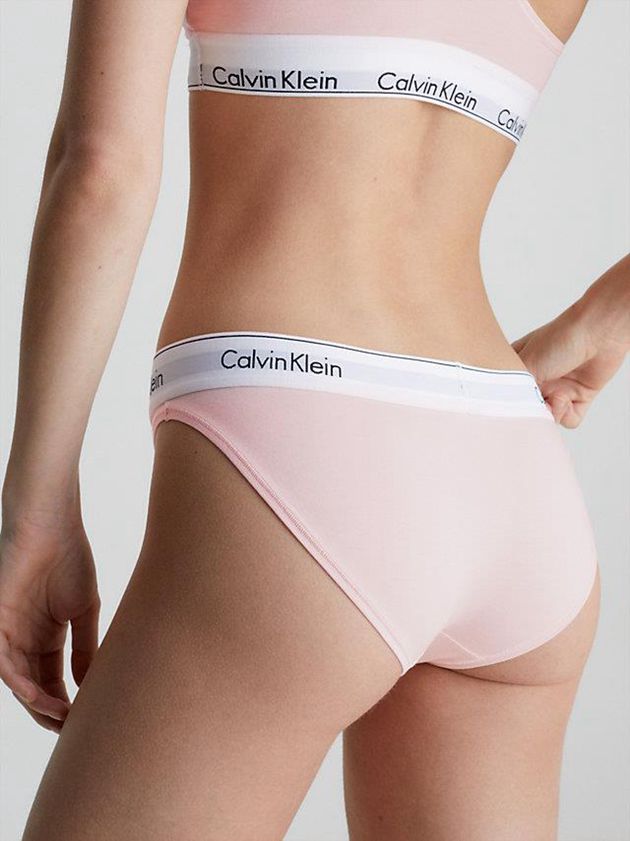 Pink Calvin Klein Bikini - Modern Cotton Women Briefs | LYTI-17629