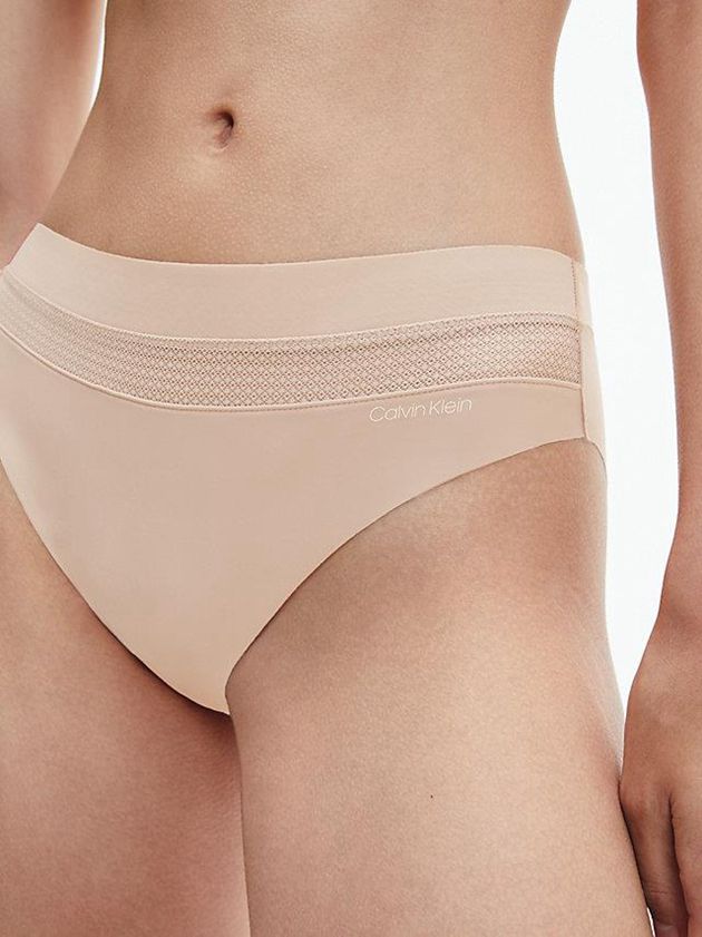 Pink Calvin Klein Bikini - Perfectly Fit Flex Women Briefs | DBJU-03769