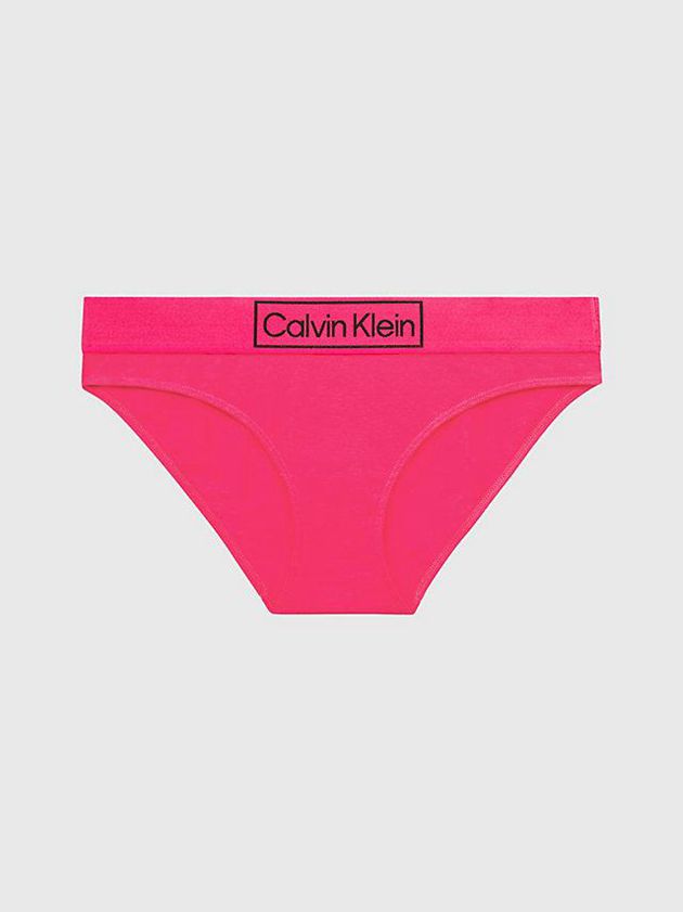 Pink Calvin Klein Bikini - Reimagined Heritage Women Briefs | REOK-30542