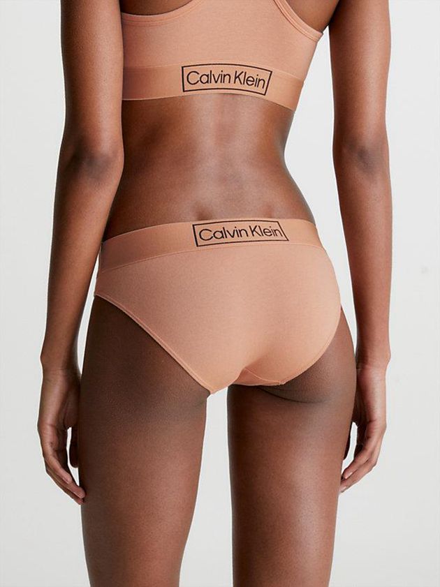Pink Calvin Klein Bikini - Reimagined Heritage Women Briefs | XHIJ-42709