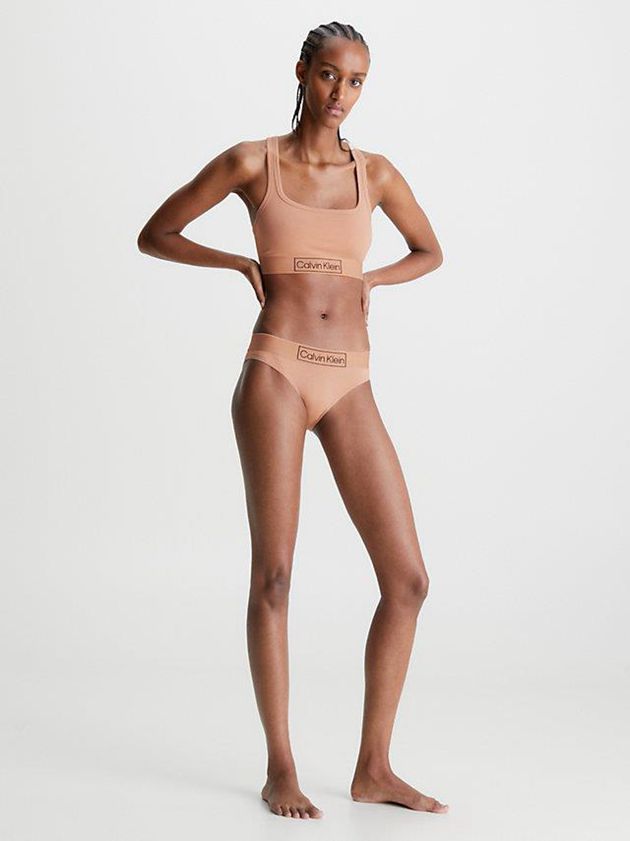 Pink Calvin Klein Bikini - Reimagined Heritage Women Briefs | XHIJ-42709