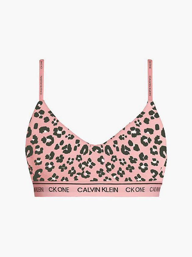 Pink Calvin Klein CK One Women Bra | GVWA-94381