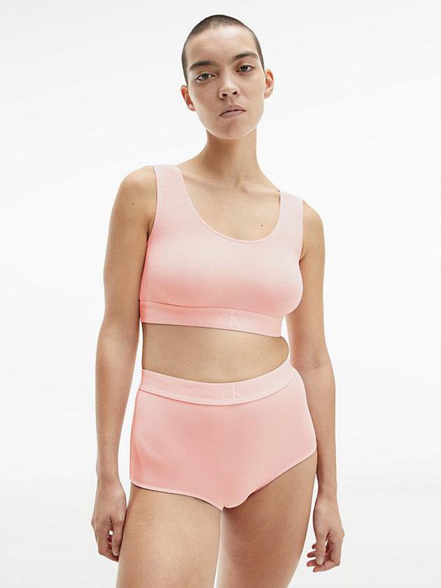 Pink Calvin Klein CK One Women Bra | OIPB-49258