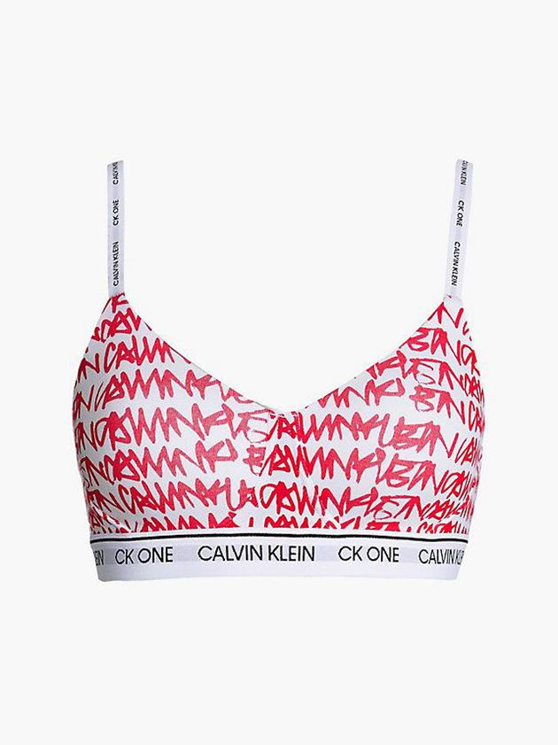 Pink Calvin Klein CK One Women Bra | TQWZ-47319