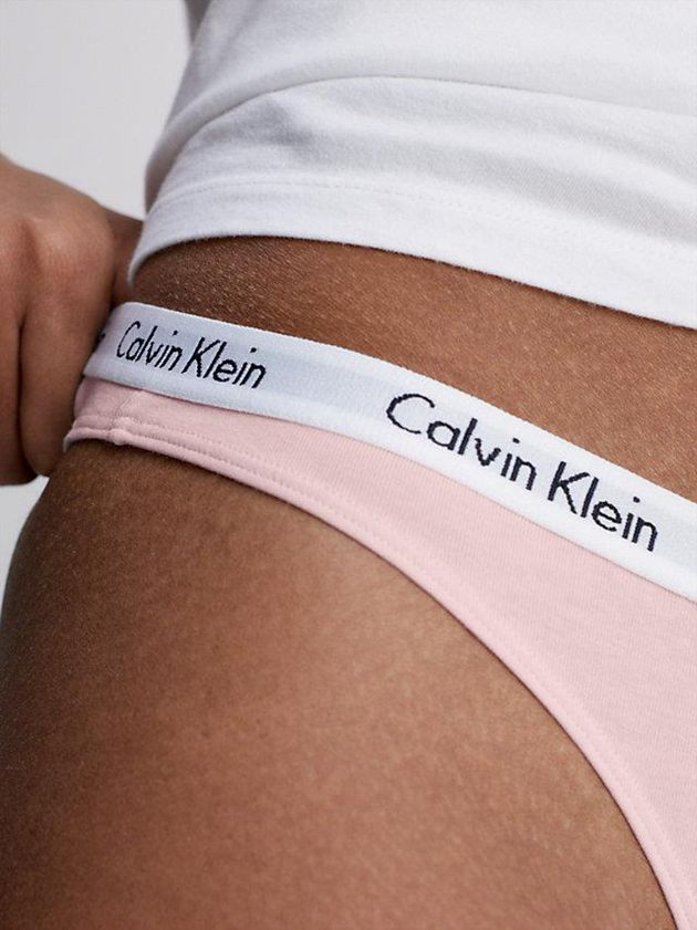 Pink Calvin Klein Carousel Women Thong | HATP-85936