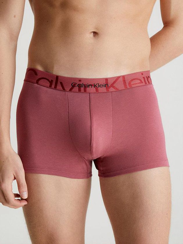 Pink Calvin Klein Embossed Icon Men Briefs | HPOJ-09215