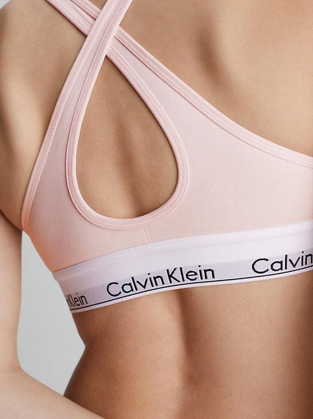 Pink Calvin Klein Lift - Modern Cotton Women Bra | EDTI-36791