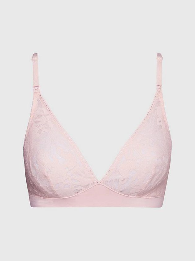 Pink Calvin Klein Maternity - Ultra Soft Lace Women Bra | MOEH-02576