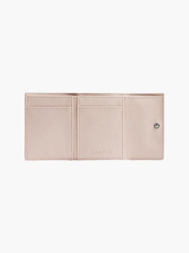 Pink Calvin Klein Mini Trifold Women Wallet | ZDLF-97021