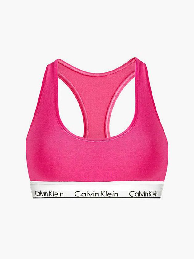 Pink Calvin Klein Modern Cotton Women Bra | YICN-65742