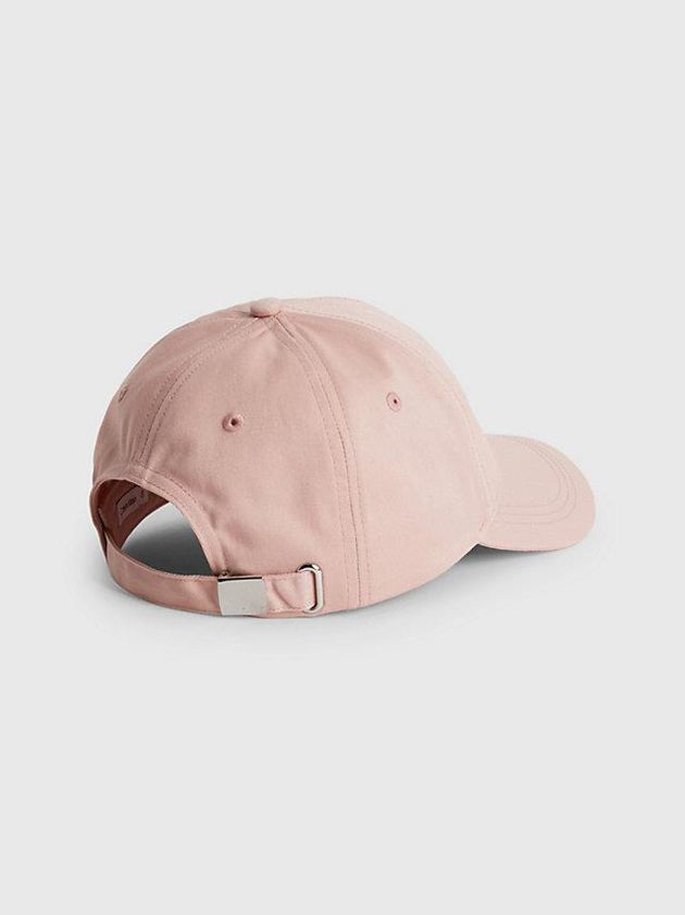 Pink Calvin Klein Organic Cotton Women Cap | EFHC-48107