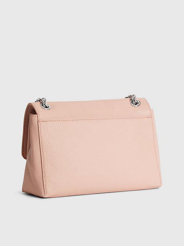 Pink Calvin Klein Recycled Convertible Shoulder Women Bags | PVOB-84965