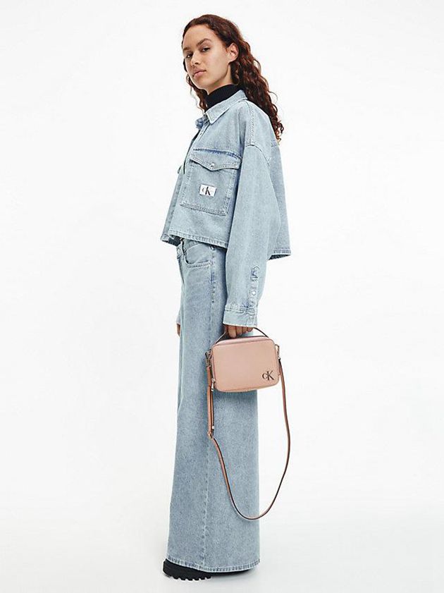Pink Calvin Klein Recycled Crossbody Women Bags | SDRO-53417