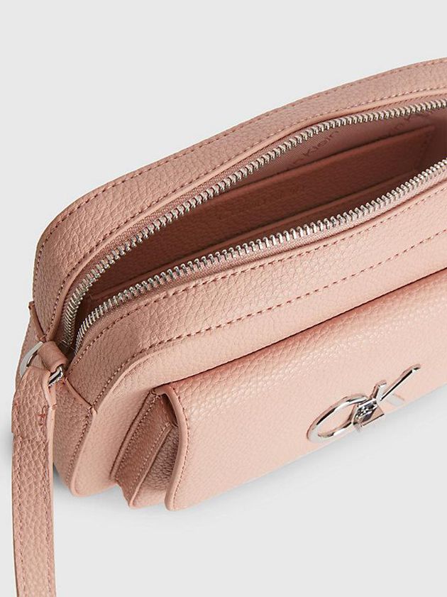 Pink Calvin Klein Recycled Crossbody Women Bags | PEAZ-10267