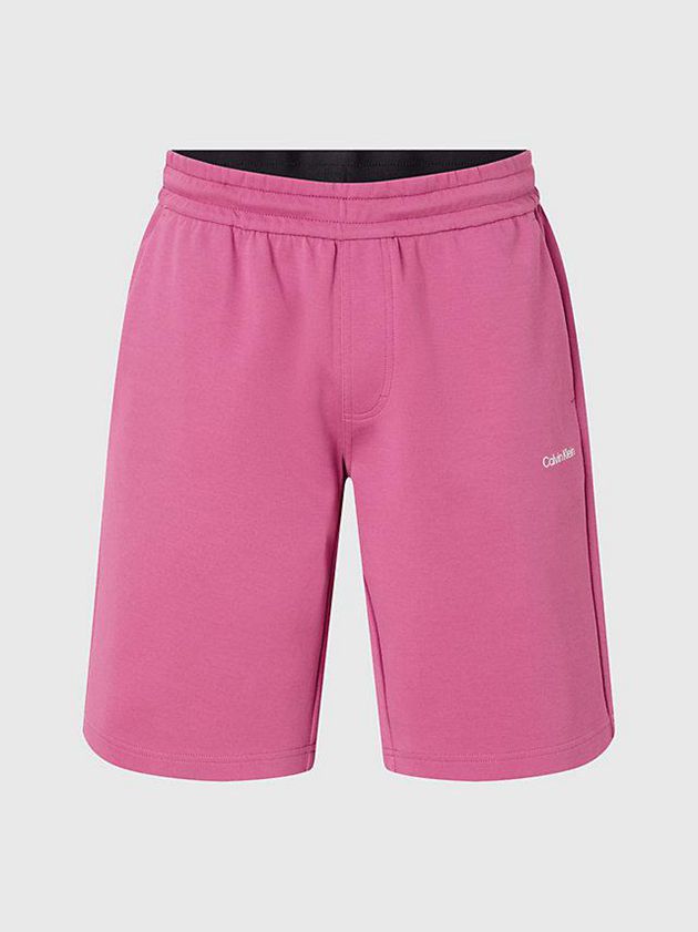 Pink Calvin Klein Recycled Polyester Jogger Men Shorts | YQDC-72349