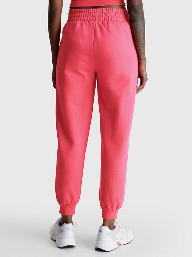 Pink Calvin Klein Relaxed Women Joggers | SDAC-43916
