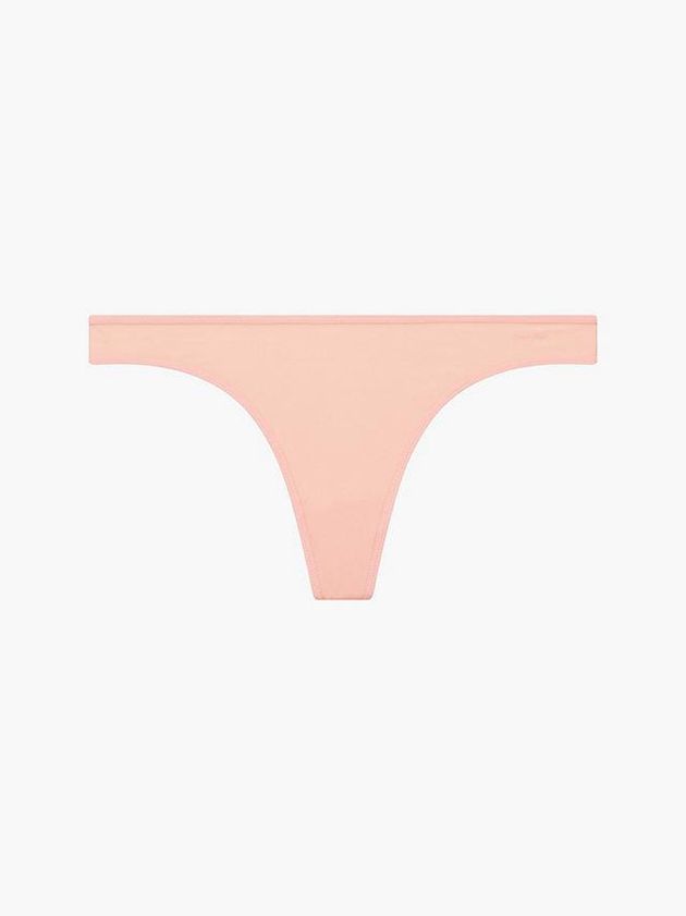 Pink Calvin Klein Sheer Marquisette Women Thong | MKEG-18764