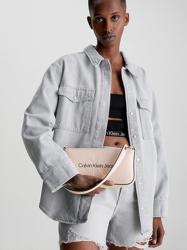 Pink Calvin Klein Shoulder Women Bags | CBIX-85267