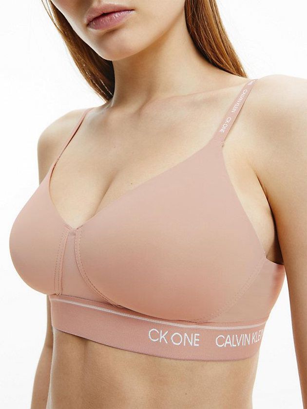 Pink Calvin Klein String - CK One Women Bra | WLVR-83704