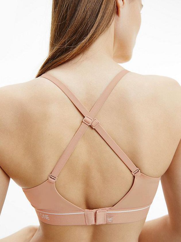 Pink Calvin Klein String - CK One Women Bra | WLVR-83704