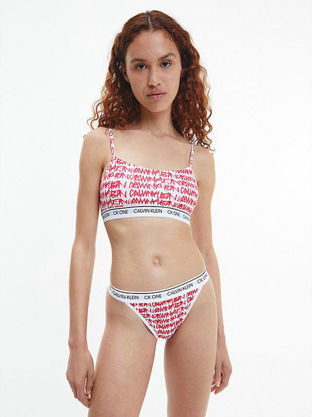 Pink Calvin Klein String - CK One Women Bra | TEKY-09621