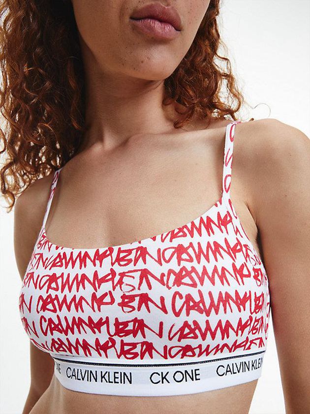 Pink Calvin Klein String - CK One Women Bra | TEKY-09621